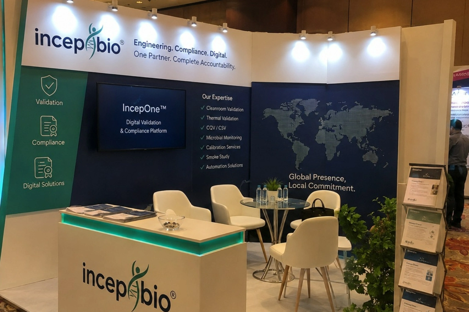 IncepBio Expo Booth